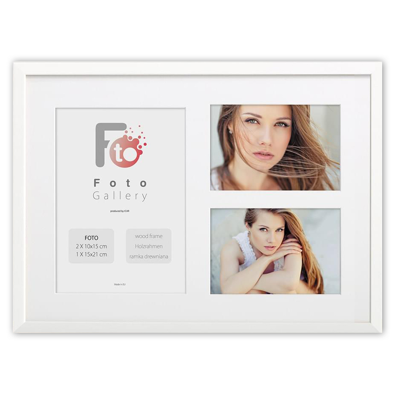 Ramka drewniana Galeria FOTO GALERIA WHITE biały